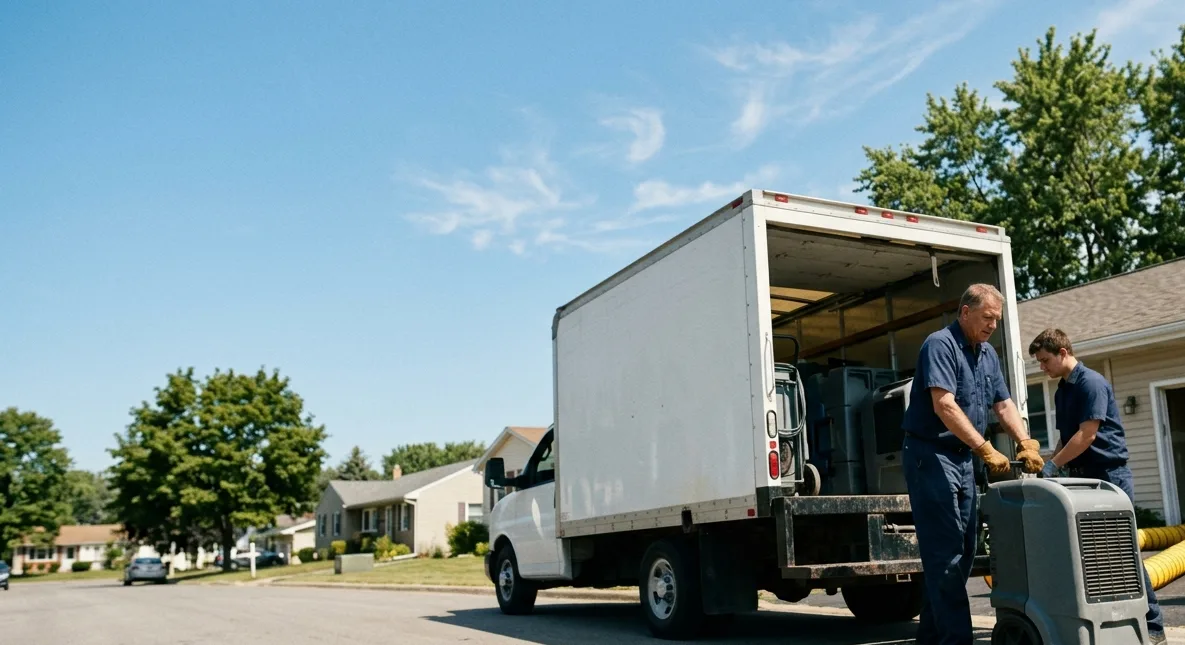 Water Damage Cleanup in Carbondale, IL near me